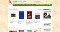 Desktop Screenshot of abrilbooks.com